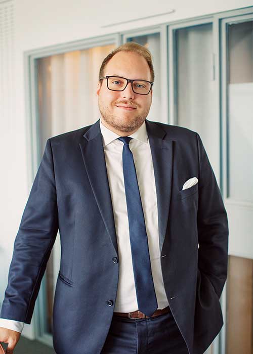 Medarbetare Johan Spiegel på Next Law